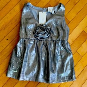 Sequined party top